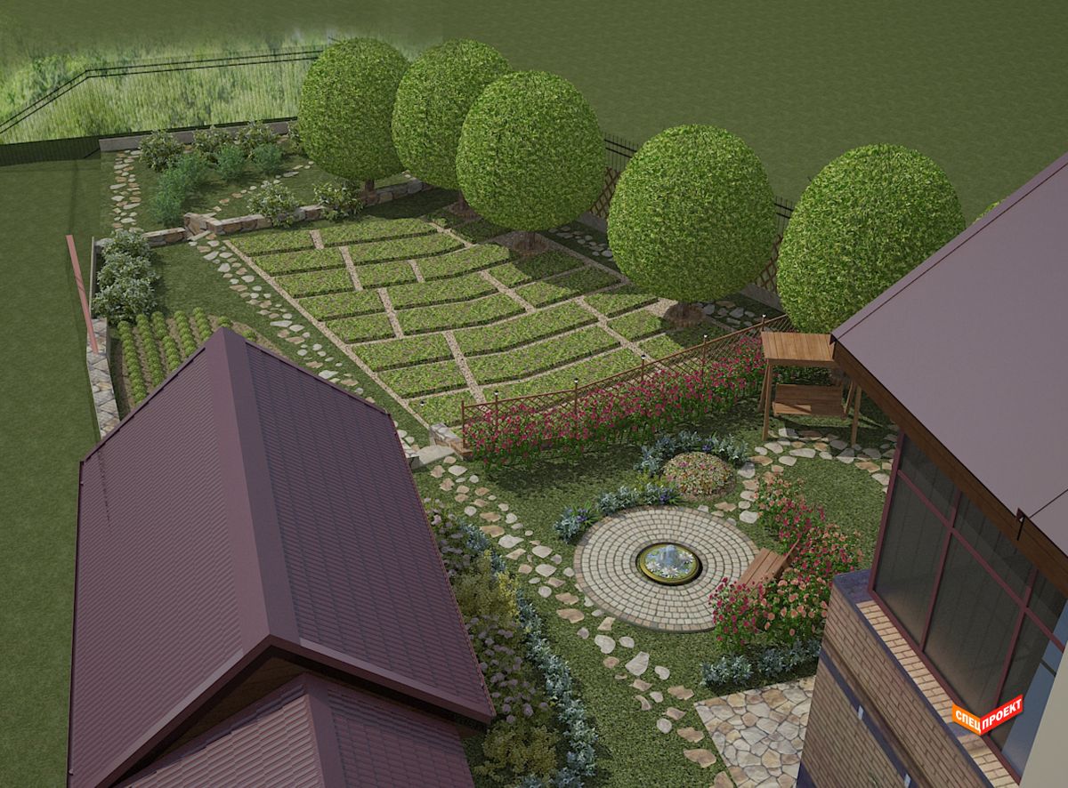 дизайн ландшафт проект